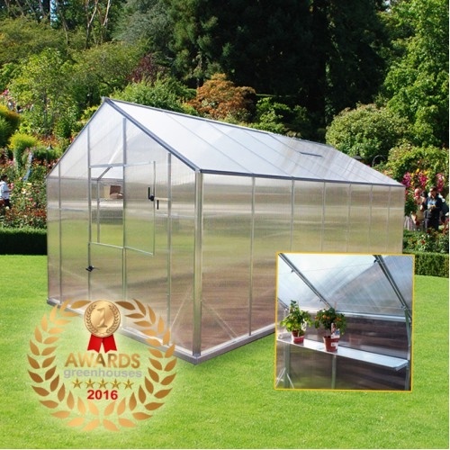 Zahradní skleník SANUS 640cm, PC 6mm, XL-18 Gardentec