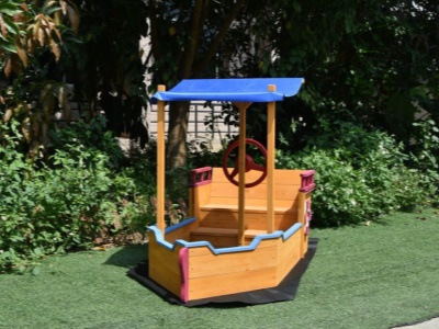 Pískoviště dřevěné Loď