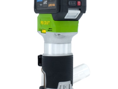 Aku frézka horní Procraft POB24 příslušenstvím 3v1 (bez baterie a nabíječky)