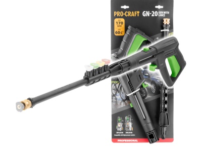 Pistole pro vysokotlaké čističe Procraft GN-20