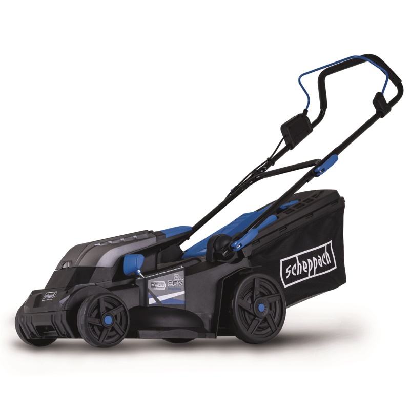 Scheppach BC-MP380-X - 2x 20 V IXES aku sekačka 4v1 s bezuhlíkovým motorem (bez baterie a nabíječky)