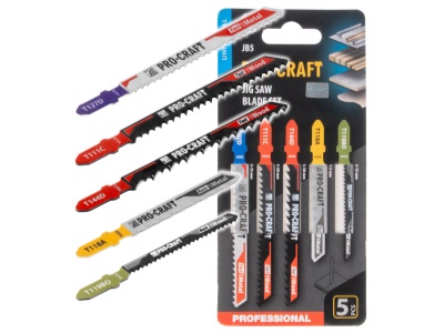 Sada pilových listů do přímočaré pily Procraft JB5