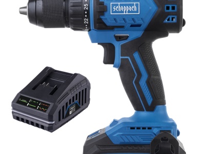Scheppach BC-DD60-X-SET S - 20 V IXES aku vrtací šroubovák + 2Ah baterie + nabíječka 2,4 A