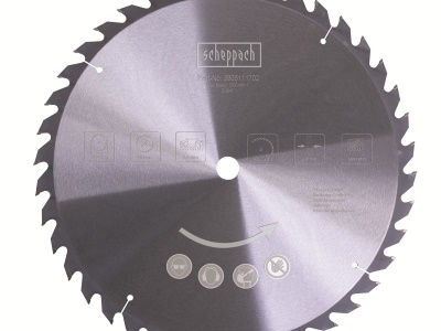 Scheppach Pilový kotouč TCT (500 x 30 x 3,6 mm, 40 Z) - pro HS 510 / HS 550