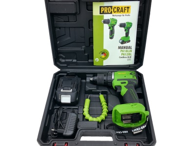 Aku vrtací šroubovák Procraft PA18LiN