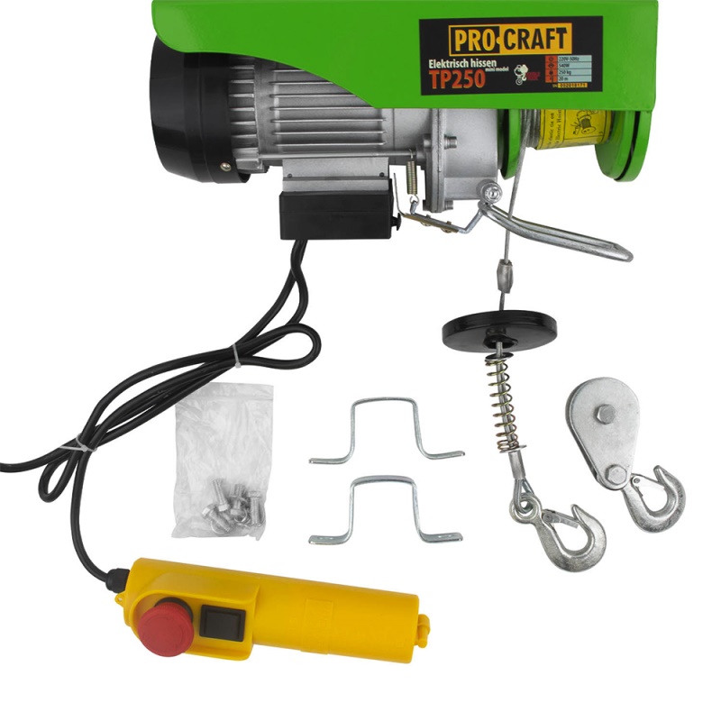 Naviják lanový elektrický Procraft TP250