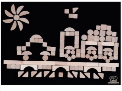 T-wood  Stěna hrací 50 x 70cm