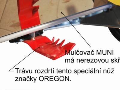 Stavebnicový mulčovač Tekton GCV 160