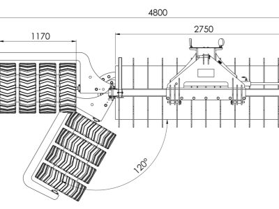 Dusací válec WAL SNR 3000