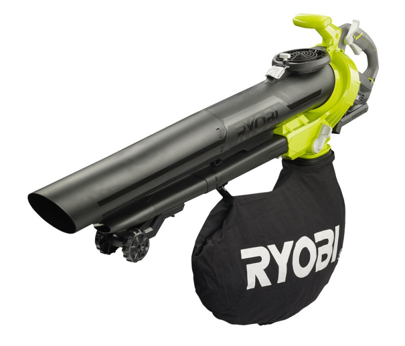 Ryobi RBV36B - aku 36V bezuhlíkový vysavač / foukač (bez baterie a nabíječky)