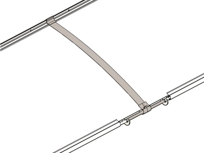 Palram - Canopia Spojovací článek pro Aquila 1500/2050