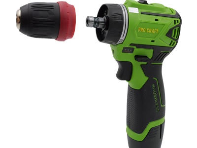 Aku vrtací šroubovák Procraft PA12BL DFR