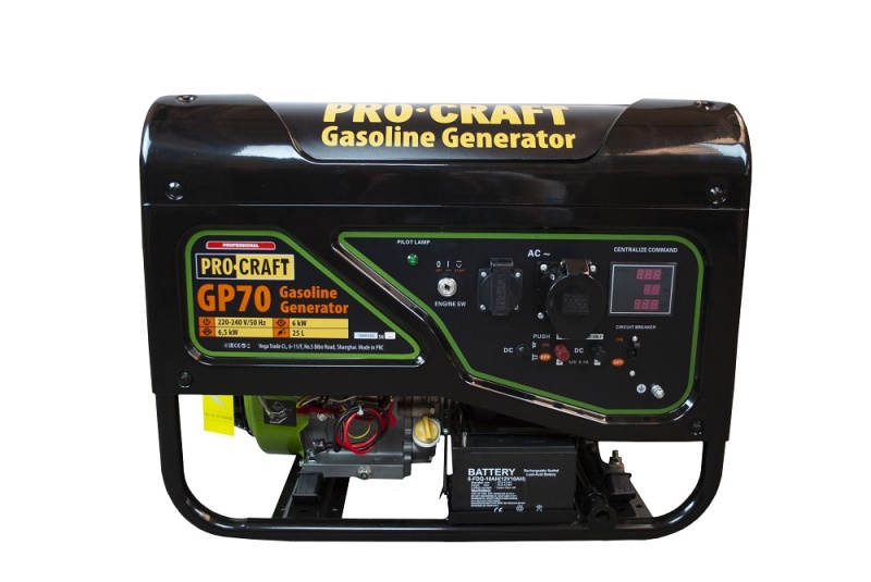 Elektrocentrála benzínová mod.GP70