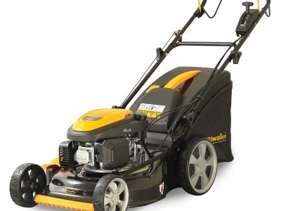 Riwall PRO RPM 5155 V PRO - multifunkční travní sekačka 4 v 1 s benzinovým motorem a variabilním pojezdem