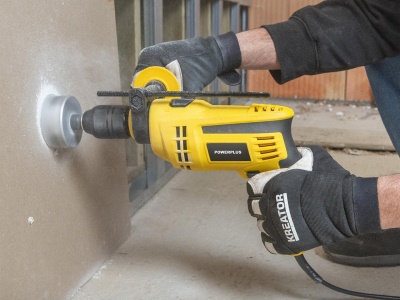 POWX0281 - Elektrická vrtačka s příklepem 1050 W