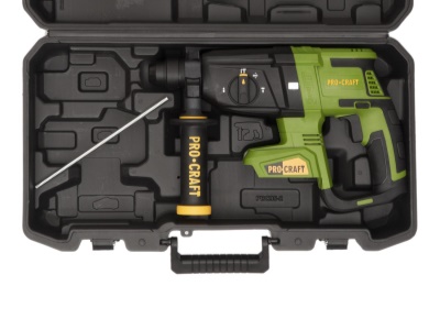 Aku vrtací kladivo  Procraft PHA40bb-c (bez baterie a nabíječky v kufru) SDS Plus