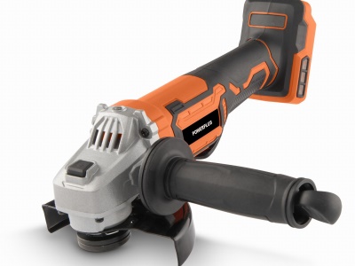 POWDP35160 - Aku úhlová bruska 20V 125mm bezuhlíková (bez AKU)