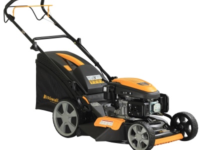 Riwall PRO RPM 4640 PRO - Multifunkční travní sekačka 4 v 1 s benzinovým motorem a pojezdem