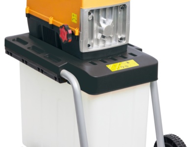 Riwall PRO RES 3044 B - elektrický válcový drtič 3000 W s transparentním boxem