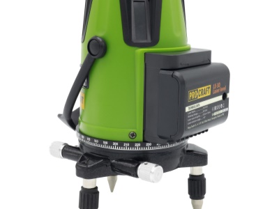 Laser zelený liniový, křížový samonivelační Procraft LE-3D