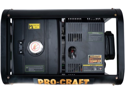 Dieselová elektrocentrála Procraft DP55