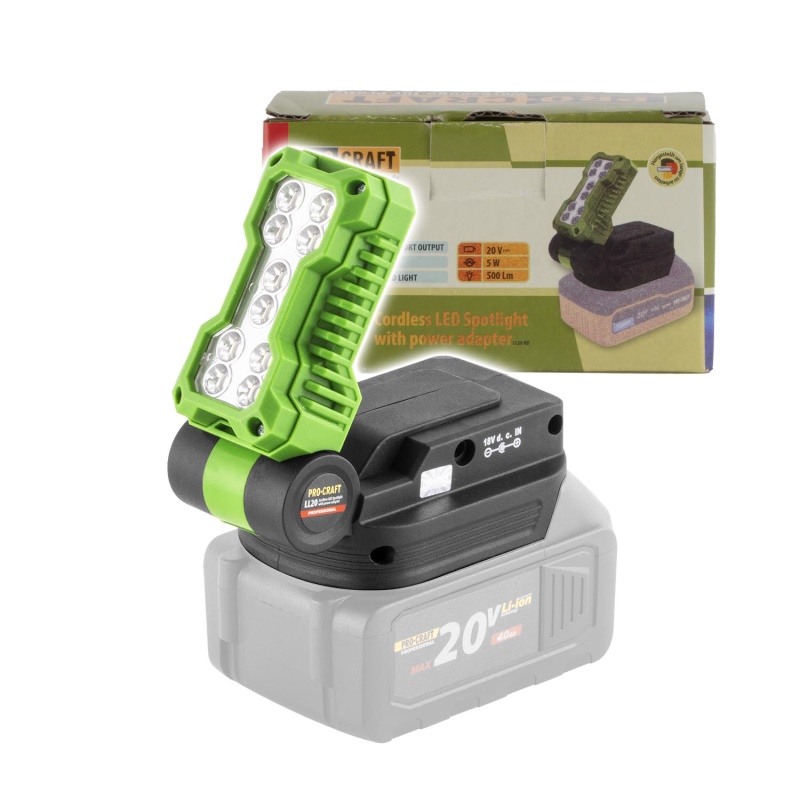 LED svítilna (reflektor) aku LL20bb (bez akumulátoru a nabíječky)