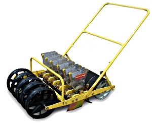 Ruční secí stroj Terradonis JP-6 (Pětiřádkový)